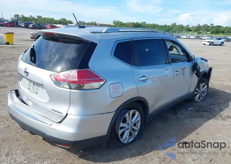 2015 Nissan Rogue Sv z USA, uszkodzony, nr VIN KNMAT2MV8FP531007